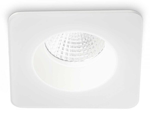 Ideal Lux 252049 LED zápustné bodové svítidlo Room-65 1x8W | 800lm | 3000K | IP65 - bílá