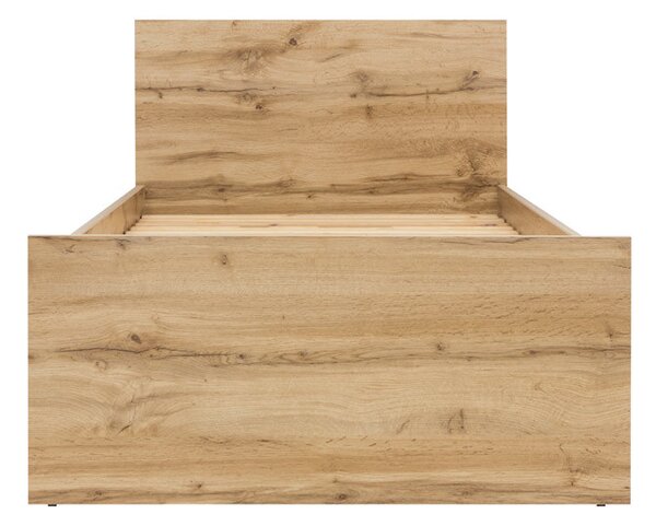 Jednolůžková postel 90 cm BRW Zele LOZ90