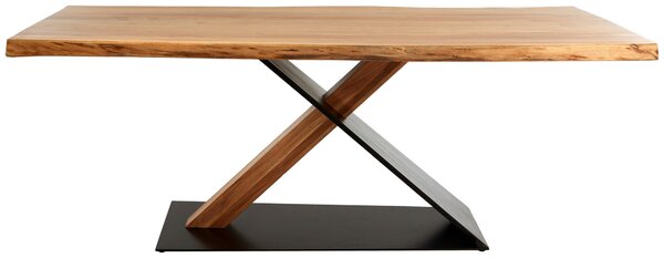 JÍDELNÍ STŮL, akácie, černá, barvy akácie, 200/100/76 cm Linea Natura