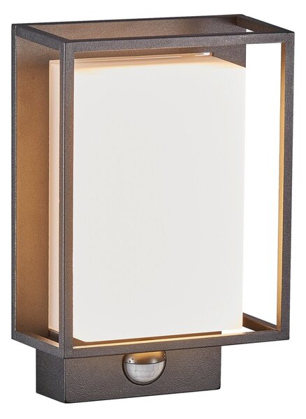NORDLUX venkovní nástěnné svítidlo se senzorem Nestor sensor 8W LED černá 49051503