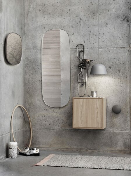 Muuto Závěsná lampa Ambit Ø25, grey AMBPEN2502