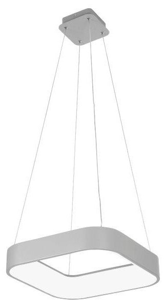 Rabalux 3927 LED závěsný lustr Adeline 1x28W | 1800lm | 3000-6000K - stmívatelné, dálkové ovládání, šedá, bílá