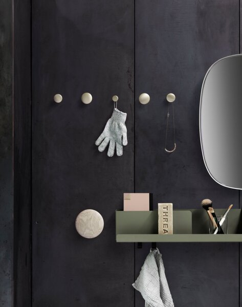Muuto Sada věšáků The Dots Metal, brass