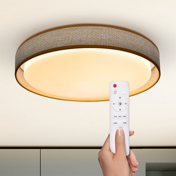 Brilagi - LED Stmívatelné stropní svítidlo KIANIA LED/48W/230V 3000-6500K + DO