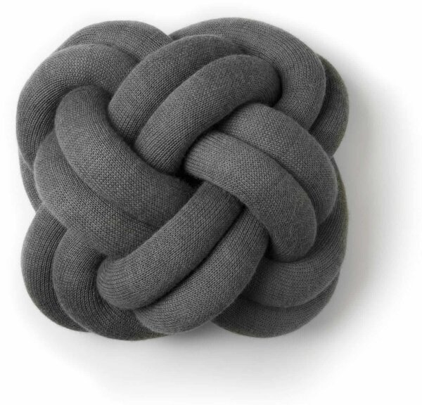 Design House Stockholm Polštář Knot šedý 30x30