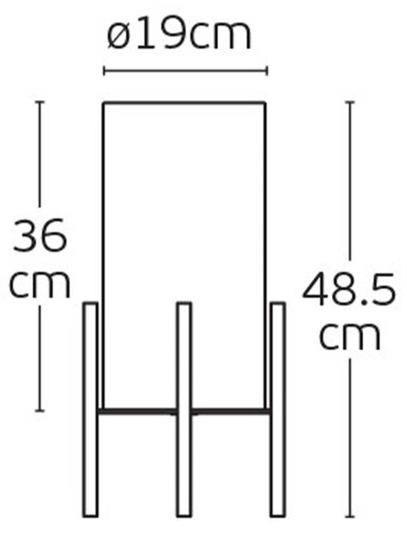 VK Light Ami E27 stolní svítidlo