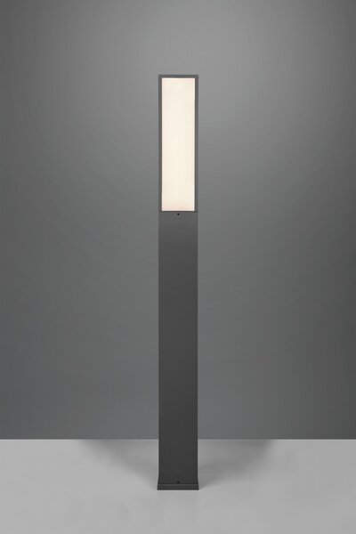Trio 426260142 LED zahradní sloupek Fuerte 1x10,5W | 1300lm | 3000K | IP54 - antracit