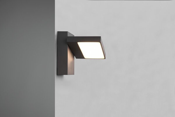 Trio 226360142 LED venkovní nástěnné svítidlo Horton 1x8W | 1000lm | 3000K | IP54 - nastavitelné, antracit
