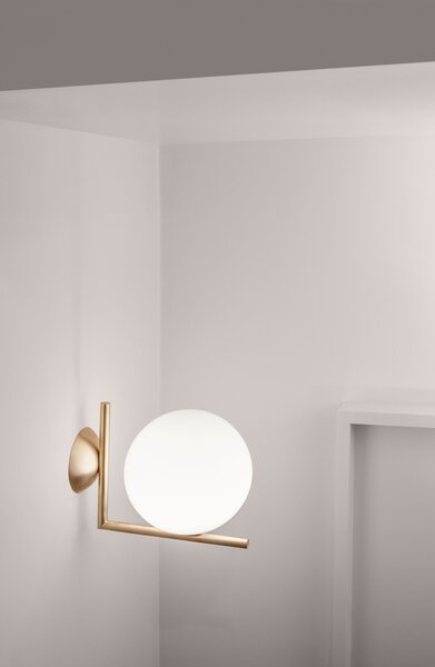 Flos F3179059 IC Lights C/W2, designové svítidlo, 1x205W E27, mosaz, Ø 30cm