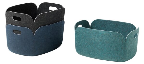 Muuto Koš Restore, black melange