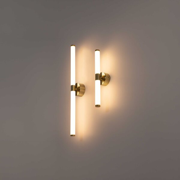 Maytoni Axis LED nástěnné svítidlo Zlatá356mm
