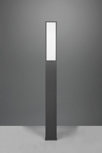 Trio 426260142 LED zahradní sloupek Fuerte 1x10,5W | 1300lm | 3000K | IP54 - antracit