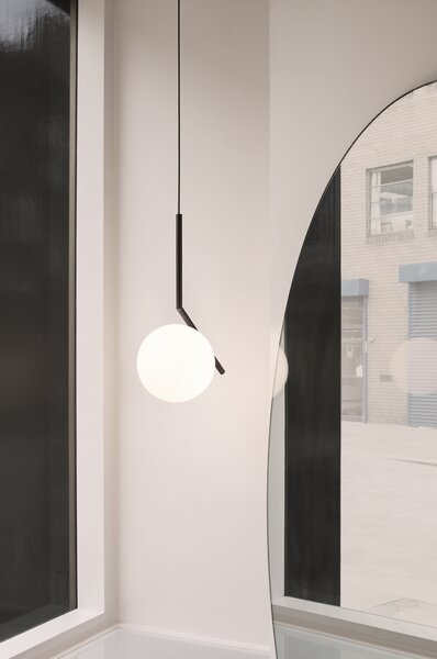 Flos F3176030 IC Lights S2, designové závěsné svítidlo, 1x205W E27, černá, Ø 30cm