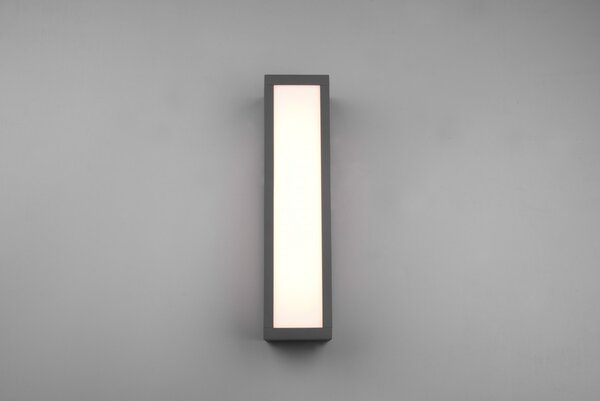 Trio 226260142 LED venkovní nástěnné svítidlo Fuerte 1x10,5W | 1300lm | 3000K | IP54 - antracit