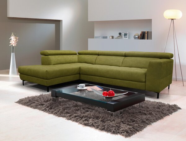 SEDACÍ SOUPRAVA, textil, zelená Xora - Sedací soupravy