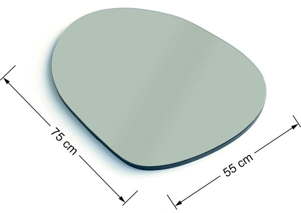Zrcadlo Glami 2 (Černá). Akce -24%