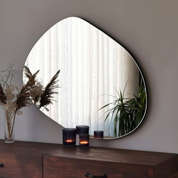 Zrcadlo Glami 2 (Černá). Akce -24%