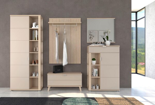 NÁSTĚNNÉ ZRCADLO, 80/70/2 cm, Stylife - Šatní skříně