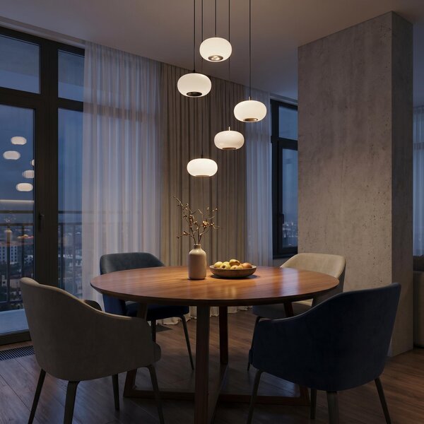 VK Light Arbor LED závěsné svítidlo Černá