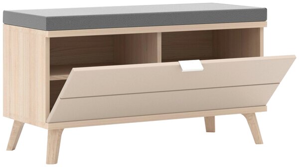 ŠATNÍ LAVICE, 90/51/38 cm Stylife - Šatní skříně