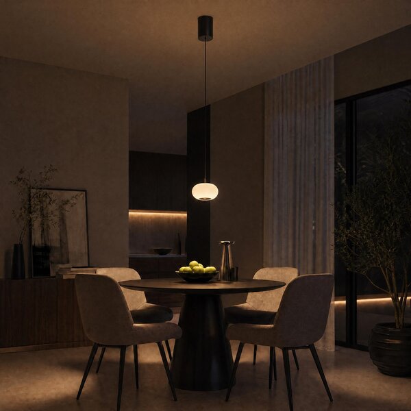 VK Light Arbor LED závěsné svítidlo Černá
