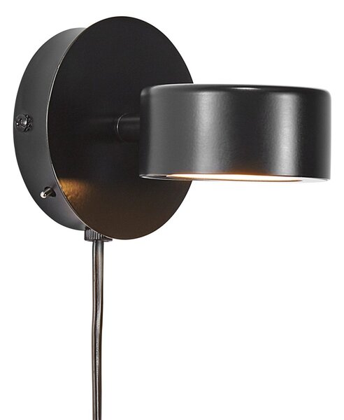 NORDLUX nástěnné svítidlo Clyde 5W LED černá 2010821003