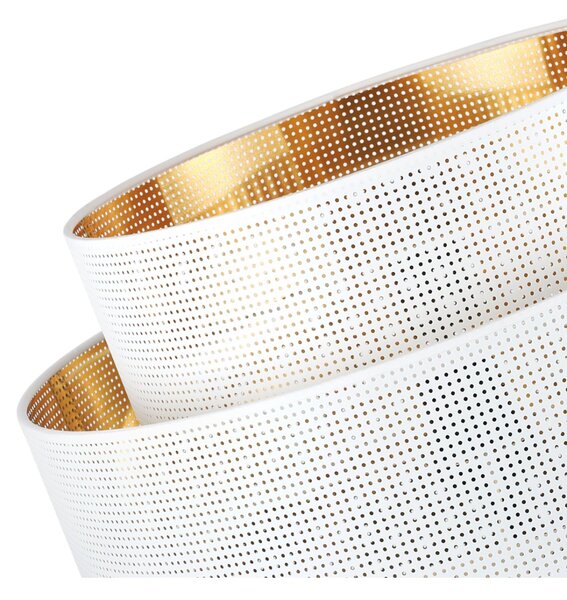 Závěsné svítidlo Asti, 1x bílé PVC stínítko, (fi 40cm), g, b