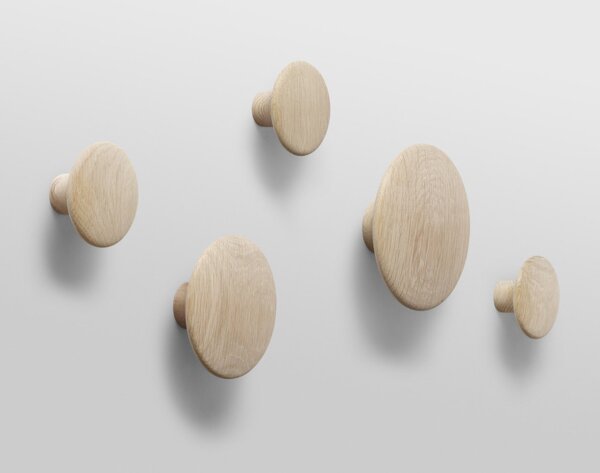 Muuto Sada věšáků The Dots, oak