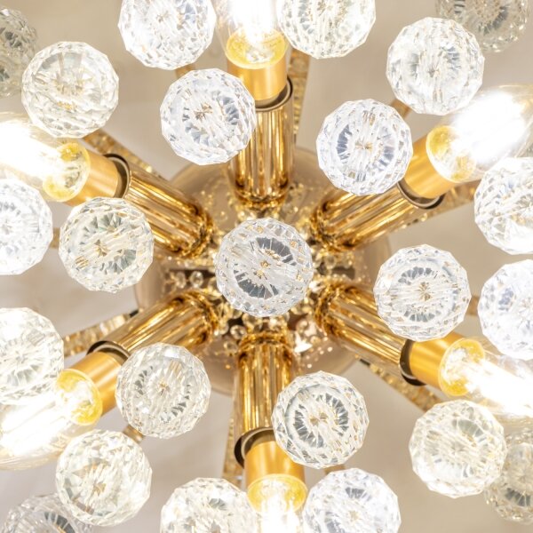Brilagi - Přisazený lustr CRYSTAL 6xE14/60W/230V zlatá