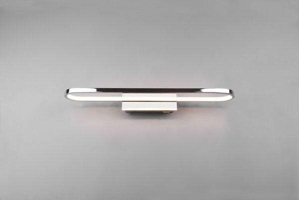 Trio 283770106 LED nástěnné svítidlo Gianni 1x22W | 2700lm | 3000K | IP44 - vypínač na těle, chrom