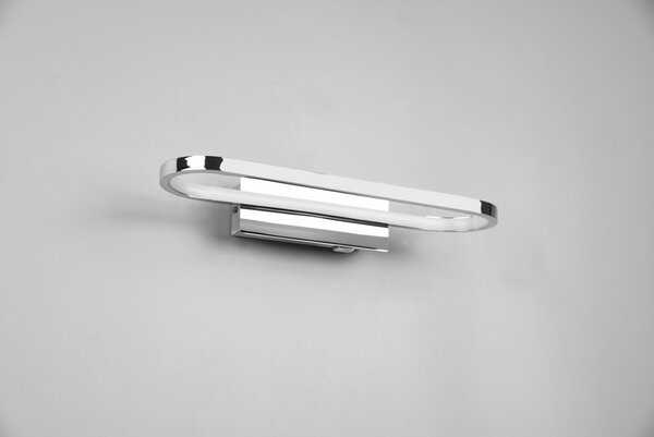 Trio 283770106 LED nástěnné svítidlo Gianni 1x17W | 1700lm | 3000K | IP44 - vypínač na těle, chrom