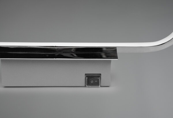 Trio 283770106 LED nástěnné svítidlo Gianni 1x17W | 1700lm | 3000K | IP44 - vypínač na těle, chrom