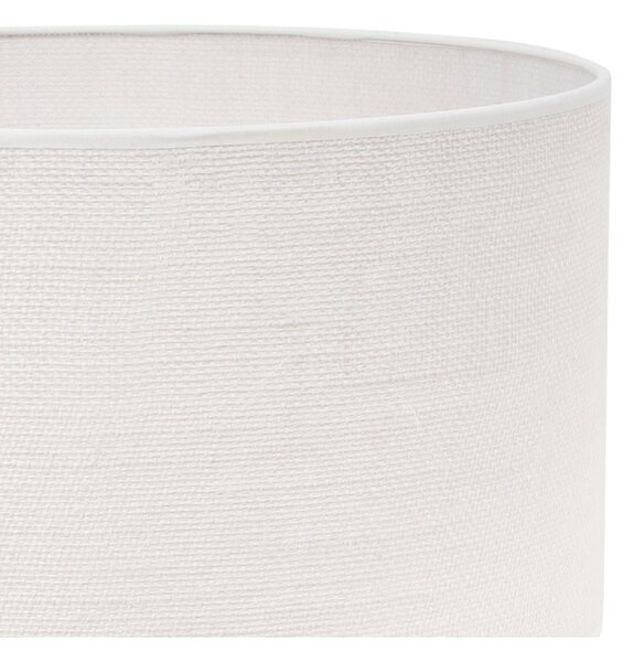Závěsné svítidlo Juta, 1x bílé jutové stínítko, (fi 45cm), b