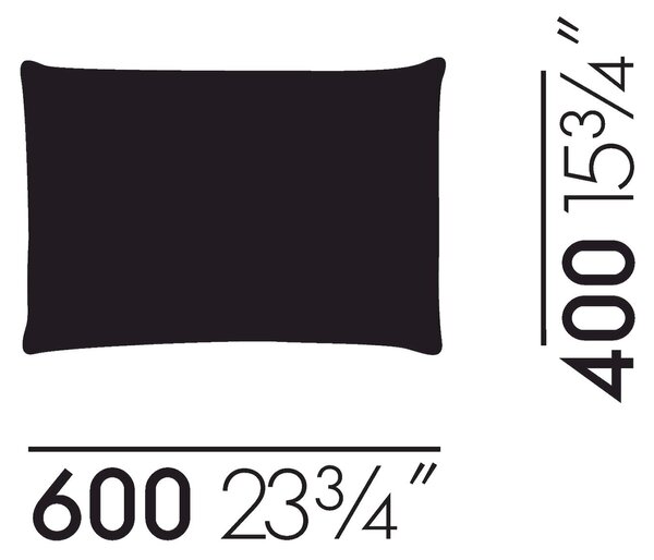 Vitra designové polštáře Support Cushions (60 x 40 cm)