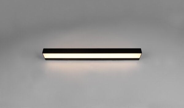 Trio 283916032 LED nástěnné svítidlo Rocco 1x8W | 800lm | 3000K | IP44 - černá