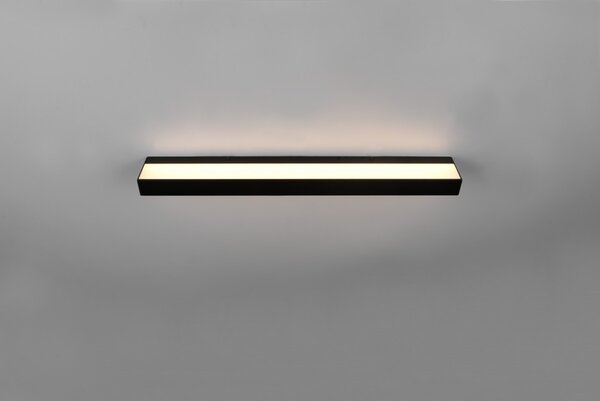 Trio 283916032 LED nástěnné svítidlo Rocco 1x8W | 800lm | 3000K | IP44 - černá
