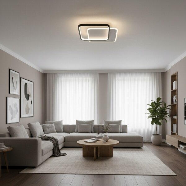 Brilagi - LED Stmívatelné stropní svítidlo FLARE LED/43W/230V 3000/4000/6000K +DO