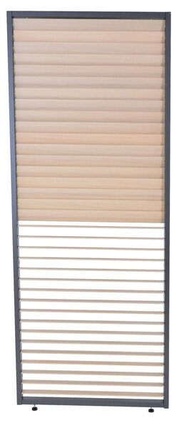 ROJA PANEL ZASTÍNĚNÍ WOOD, SKLÁPĚCÍ LAMELY, HORIZONTÁLNÍ 1,3 m pro bioklimatickou pergolu