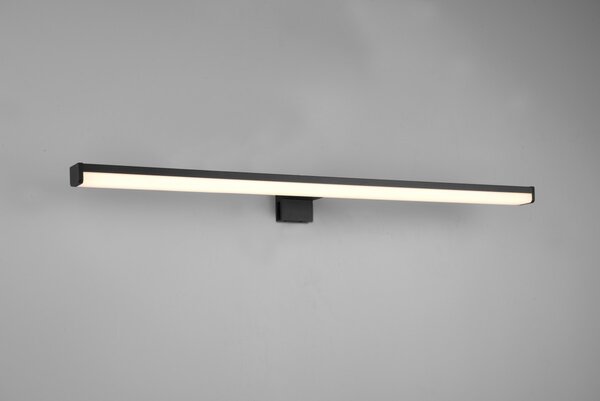 Trio 284116032 LED nástěnné svítidlo nad zrcadlo Lino 1x11,5W | 1200lm | 3000K | IP44 - matná černá