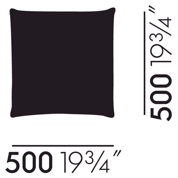 Vitra designové polštáře Soft Cushions (50 x 50 cm)