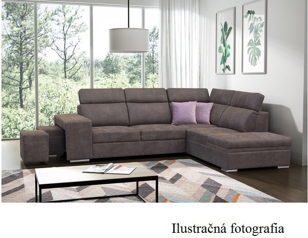 Rohová sedací souprava Lanza (P)