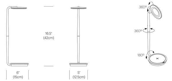 Pablo designové stolní lampy Pixo Plus