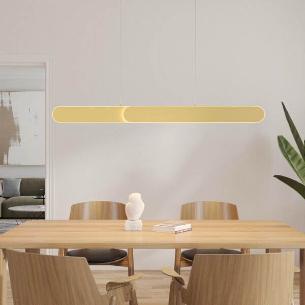 ZÁVĚSNÉ LED SVÍTIDLO, 115/7,5/150 cm Dieter Knoll - Závěsná LED svítidla