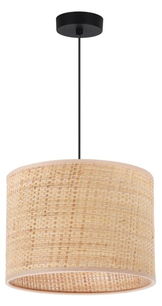 Závěsné svítidlo Rattan, 1x ratanové stínítko, (fi 20cm), b