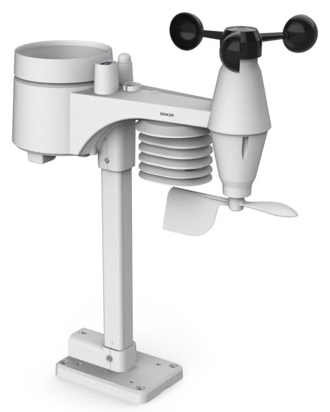 Sencor - Profesionální meteostanice s barevným LCD displejem 5V/1xCR2032 Wi-Fi