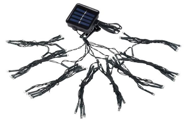 LUMILED Girlanda záhradná Solárna 3,8m LED