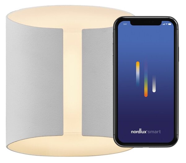 NORDLUX Grip Smart venkovní nástěnné svítidlo bílá 2118201001