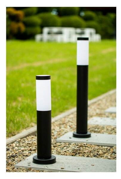 Vonkajšie záhradné svietidlo E27 INOX POST 45cm
