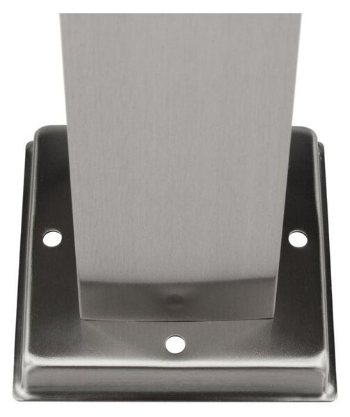 Vonkajšie záhradné svietidlo E27 SQUARE INOX 65cm