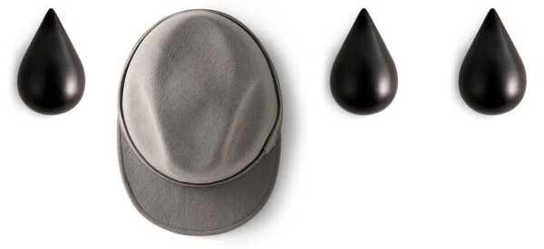 Normann Copenhagen Věšáky Dropit Small, black